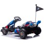 Go Kart Elettrico BMW per Bambini 24V con Sedile Regolabile 6-12 Anni Luci LED 2 Velocità Modalità Drift