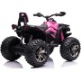 Quad Elettrico 4x4 per Bambini con 4 Potenti Motori Batteria Potenziata 12V - 14Ah Jungle ATV Ammortizzatori Luci LED fino 30 kg