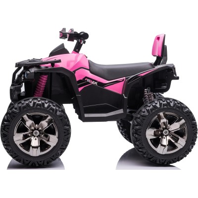 Quad Elettrico 4x4 per Bambini con 4 Potenti Motori Batteria Potenziata 12V - 14Ah Jungle ATV Ammortizzatori Luci LED fino 30 kg