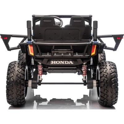 Macchina Elettrica per Bambini 2 Posti Honda Talon 24V Maxi Buggy con Ruote in Gomma e 4 Motori Potenti