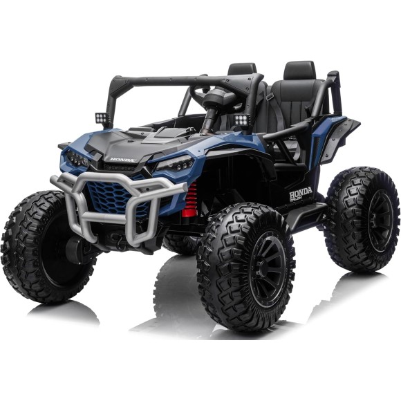 Macchina Elettrica per Bambini 2 Posti Honda Talon 24V Maxi Buggy con Ruote in Gomma e 4 Motori Potenti