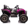 Macchina Elettrica per Bambini 2 Posti Honda Talon 24V Maxi Buggy con Ruote in Gomma e 4 Motori Potenti