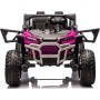 Macchina Elettrica per Bambini 2 Posti Honda Talon 24V Maxi Buggy con Ruote in Gomma e 4 Motori Potenti