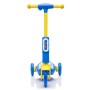 Monopattino Elettrico per Bambini 6V a 3 Ruote con Luci LED 2 in 1 Elettrico e a Spinta Portata 30 kg - Blu