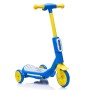 Monopattino Elettrico per Bambini 6V a 3 Ruote con Luci LED 2 in 1 Elettrico e a Spinta Portata 30 kg - Blu