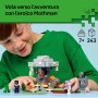 LEGO Minecraft 21586 Giardino Pallido Bioma in Miniatura con Minifigure di Creaking e Mothman Creeper e Scheletro