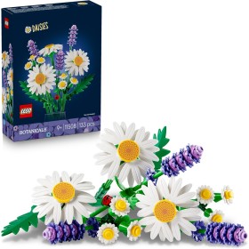 LEGO Botanicals 11508 Margherite - Bouquet di Fiori Artificiali con Margherite Finte e Lavanda