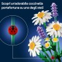 LEGO Botanicals 11508 Margherite - Bouquet di Fiori Artificiali con Margherite Finte e Lavanda