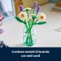 LEGO Botanicals 11508 Margherite - Bouquet di Fiori Artificiali con Margherite Finte e Lavanda