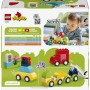 LEGO DUPLO 10474 Veicoli Creativi con Macchine Camion e Elicottero Gioco per la Motricità Fine