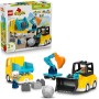 LEGO DUPLO 10475 Veicoli da Cantiere 3in1 Gioco Didattico con Camion Escavatore e Gru