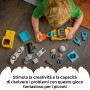 LEGO DUPLO 10475 Veicoli da Cantiere 3in1 Gioco Didattico con Camion Escavatore e Gru