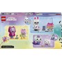 LEGO Gabby's Dollhouse 11215 Gli Amici Gattini di Gabby con 6 Animali tra cui Siregatta e Gattina Fatina con Supporti