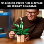 LEGO Botanicals 11504 Spatifillo con Vaso con Fiori Bianchi Finti e Boccioli
