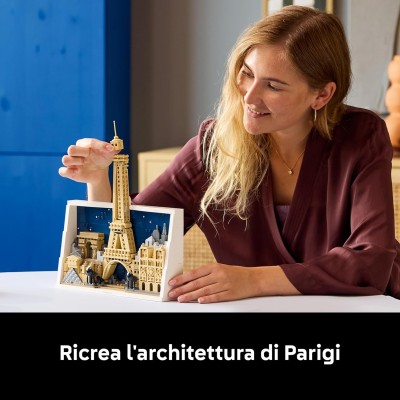 LEGO Architecture 21064 Parigi La Città dell’Amore Paesaggio Parigino tra cui la Torre Eiffel
