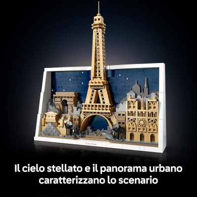 LEGO Architecture 21064 Parigi La Città dell’Amore Paesaggio Parigino tra cui la Torre Eiffel
