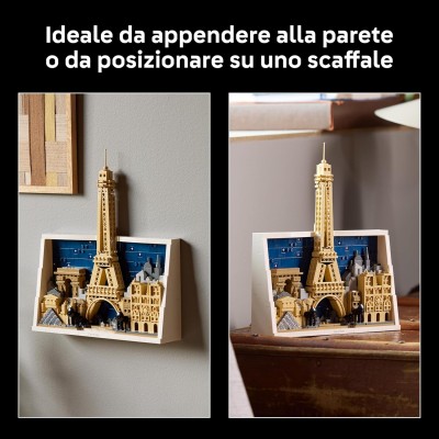 LEGO Architecture 21064 Parigi La Città dell’Amore Paesaggio Parigino tra cui la Torre Eiffel