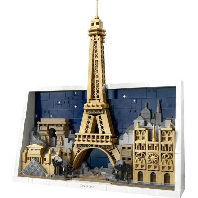 LEGO Architecture 21064 Parigi La Città dell’Amore Paesaggio Parigino tra cui la Torre Eiffel