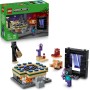 LEGO Minecraft 21584 Viaggio nel Portale del Nether e dell’End con Eroe Enderman e Baby Hoglin
