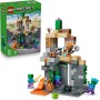 LEGO Minecraft 21587 Zombie Dungeon Set Interattivo con Minifigure di Viandante 3 Zombie Slime e un Tavolo da Crafting