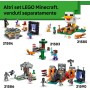 LEGO Minecraft 21587 Zombie Dungeon Set Interattivo con Minifigure di Viandante 3 Zombie Slime e un Tavolo da Crafting