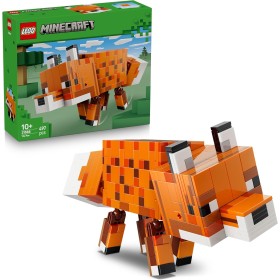 LEGO Minecraft 21588 La Volpe Giocattolo Puzzle Animale 3D con Accessori