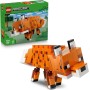 LEGO Minecraft 21588 La Volpe Giocattolo Puzzle Animale 3D con Accessori