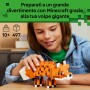 LEGO Minecraft 21588 La Volpe Giocattolo Puzzle Animale 3D con Accessori