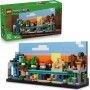 LEGO Minecraft 21589 Mini-Biomi Puzzle 3D con 5 Microfigure