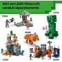 LEGO Minecraft 21589 Mini-Biomi Puzzle 3D con 5 Microfigure