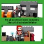 LEGO Minecraft 21590 Battaglia Contro il Wither Set Interattivo con Guerriero Crimson Strider Cubo di Magma e 2 Scheletri Wither
