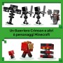 LEGO Minecraft 21590 Battaglia Contro il Wither Set Interattivo con Guerriero Crimson Strider Cubo di Magma e 2 Scheletri Wither