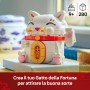 LEGO Icons 40813 Gatto della Fortuna Animale con Zampa che Saluta Moneta d'Oro e Decorazioni della Fortuna