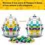 LEGO Icons 40816 Uovo di Pasqua Decorativo Decorazione Pasquale con Cuori Dorati e Pietre Preziose