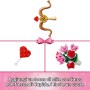 LEGO Icons 40824 Titti Uccellino Looney Tunes con Fiori Cuore Arco di Cupido e Supporto a Forma di Nuvola