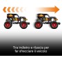 LEGO Technic 42219 Monster Jam Grave Digger Fuoco e Ghiaccio Veicolo da Corsa Pull-Back con Dettagli Autentici