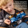 LEGO Technic 42219 Monster Jam Grave Digger Fuoco e Ghiaccio Veicolo da Corsa Pull-Back con Dettagli Autentici