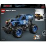 LEGO Technic 42219 Monster Jam Grave Digger Fuoco e Ghiaccio Veicolo da Corsa Pull-Back con Dettagli Autentici