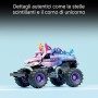 LEGO Technic 42220 Monster Jam Sparkle Smash a Retrocarica Auto da Corsa Pull-Back Unicorno Rosa