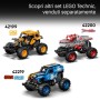 LEGO Technic 42220 Monster Jam Sparkle Smash a Retrocarica Auto da Corsa Pull-Back Unicorno Rosa