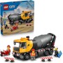 LEGO City Betoniera Giocattolo - Gioco Didattico con Veicolo da Cantiere, 3 Minifigure 60478