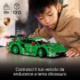 LEGO Technic 42224 Auto Porsche 911 GT3 R REXY AO Racing con Motore a 6 Cilindri Trazione Posteriore e Design da Dinosauro