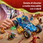 LEGO NINJAGO 71856 Auto Mutaforma di Jay 2in1 con 5 Minifigure Ninja tra cui Kai e Nya oltre a Shuriken e Spade