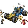 LEGO NINJAGO 71856 Auto Mutaforma di Jay 2in1 con 5 Minifigure Ninja tra cui Kai e Nya oltre a Shuriken e Spade