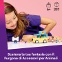 LEGO Friends 42678 Furgone di Accessori per Animali con Veicolo 2 Mini Bamboline e Figure di Cane Gatto e Rana
