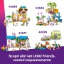 LEGO Friends 42678 Furgone di Accessori per Animali con Veicolo 2 Mini Bamboline e Figure di Cane Gatto e Rana