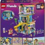 LEGO Friends 42689 Casa dell'Amicizia di Heartlake City con 5 Mini Bamboline 3 Animali tra cui un Gatto e Accessori