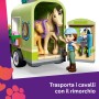 LEGO Friends 42695 Rimorchio per Cavallo e Puledro con Accessori per la Cura degli Animali Auto con Carrello e 2 Mini Bamboline