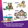 LEGO Friends 42695 Rimorchio per Cavallo e Puledro con Accessori per la Cura degli Animali Auto con Carrello e 2 Mini Bamboline