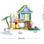 LEGO Friends 42699 Casa sulla Spiaggia con Foche con 3 Mini Bamboline 2 Animali Marini Tavola da Surf e Kayak